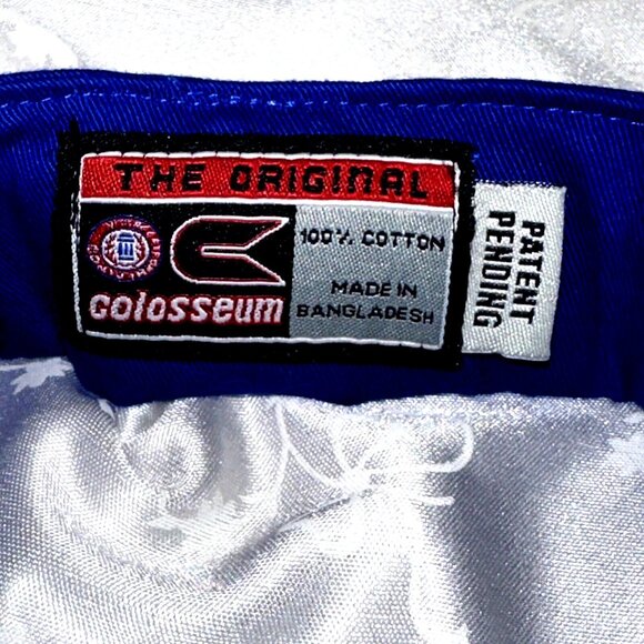 VTG UK Wildcats Blue White Stretch Visor Colosseum NCAA Y2K Game Day Unisex - Picture 7 of 7